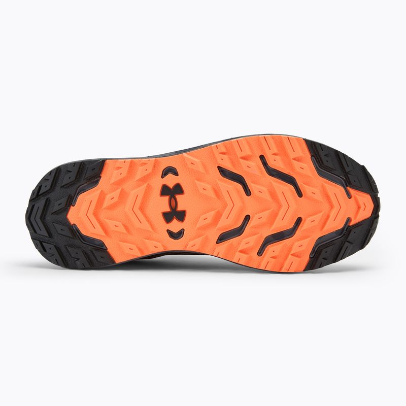 Under Armour Charged Bandit Trail 3, scarpe da corsa da uomo, nero/nero/arancio. 4