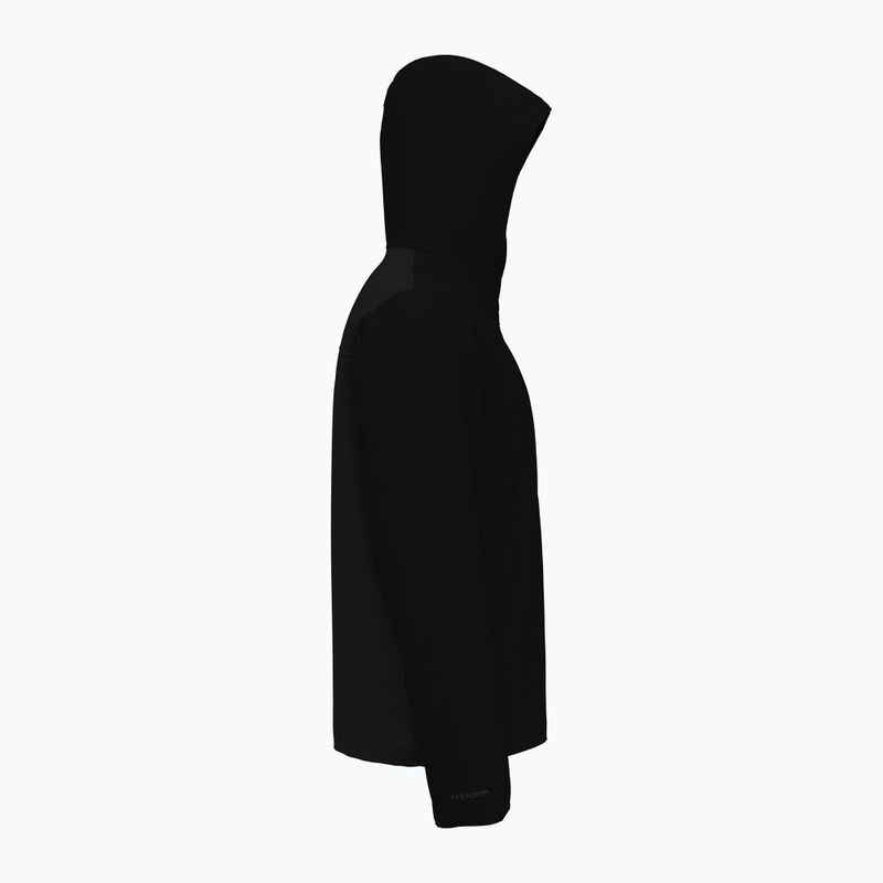 Giacca da allenamento Under Armour Shield con cappuccio nero/bianco da uomo 3