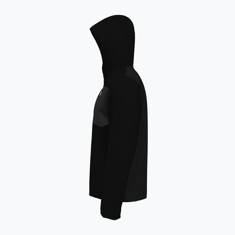 Giacca da allenamento Under Armour Shield con cappuccio nero/bianco da uomo 4