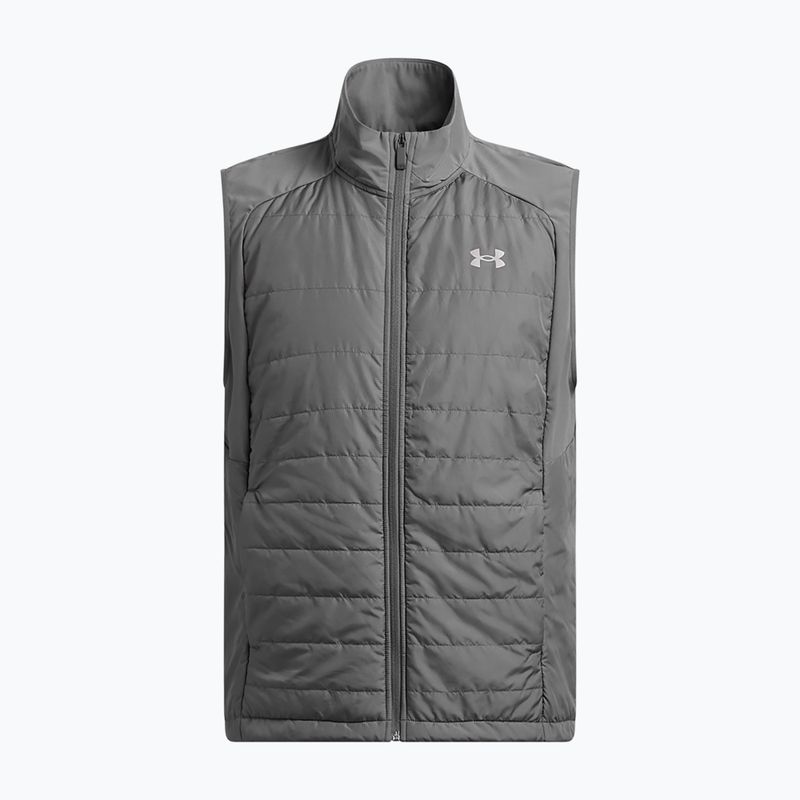 Gilet da corsa Under Armour Storm Session da uomo, color castlerock/riflettente 3