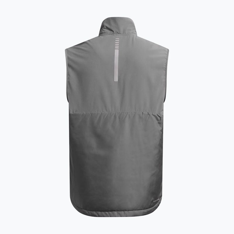 Gilet da corsa Under Armour Storm Session da uomo, color castlerock/riflettente 4