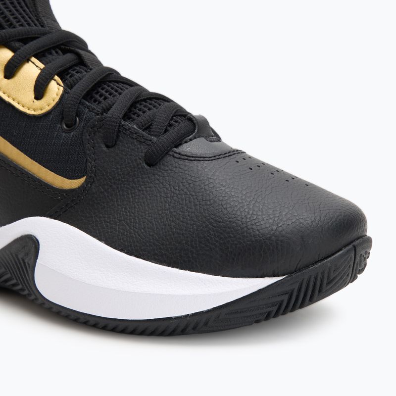 Under Armour Lockdown 7 scarpe da basket nero/nero/oro metallico 7