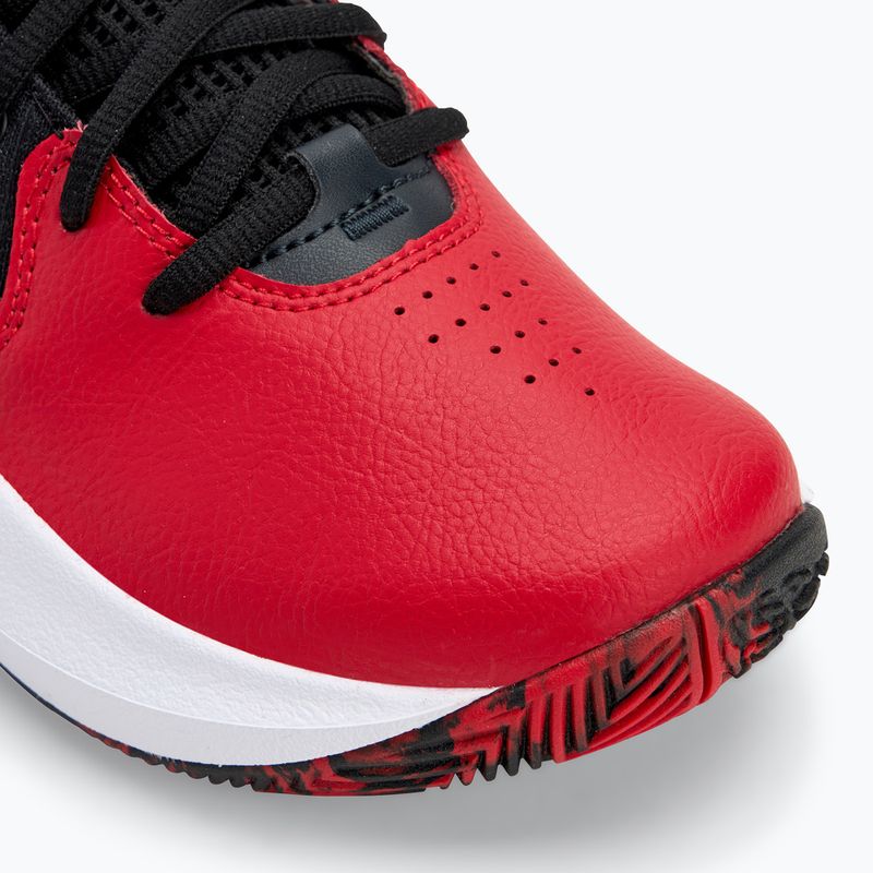 Under Armour GS Lockdown 7 rosso/nero/bianco scarpe da basket per bambini 7