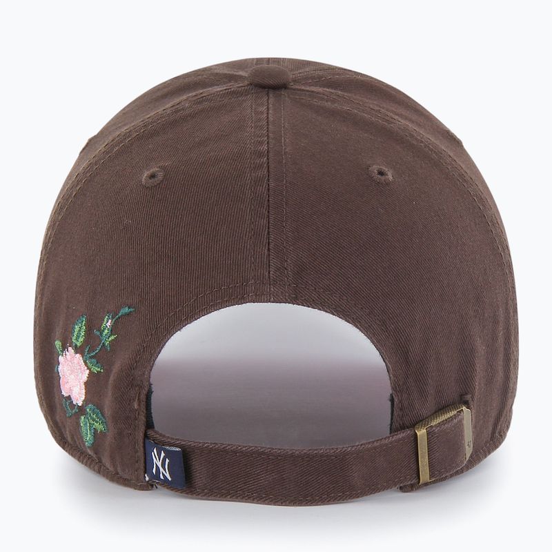 47 Marca New York Yankees Cappello Thorn CLEAN UP marrone 2