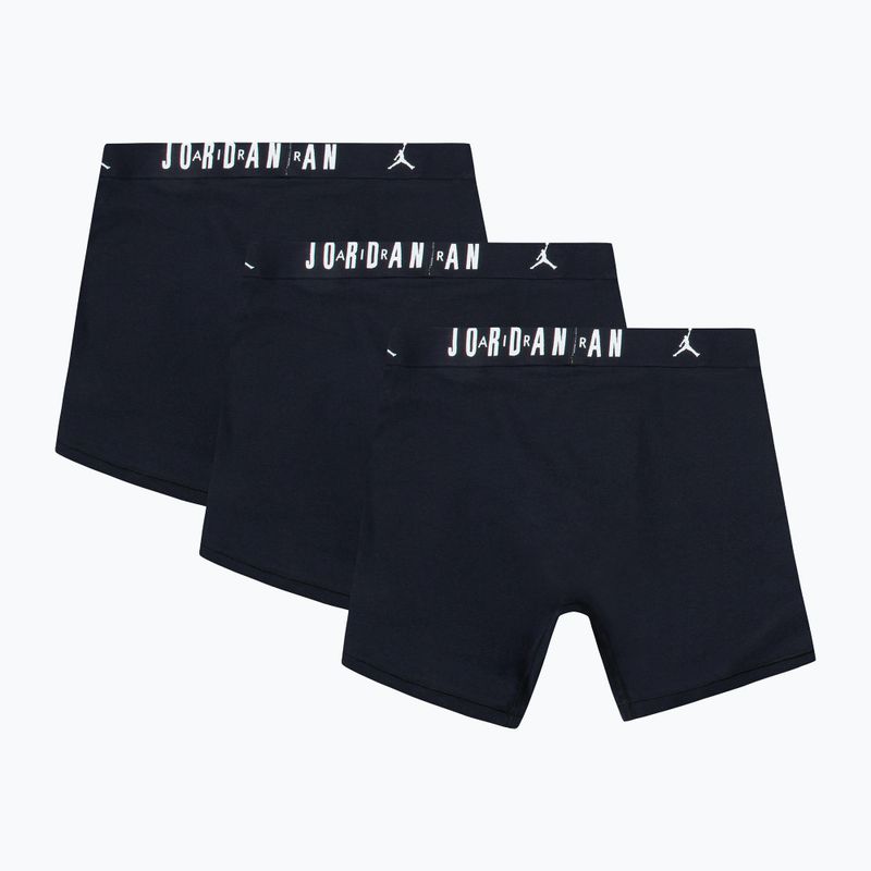 Boxer da uomo Jordan JHM Flight Cotton Core 3 paia nero 2