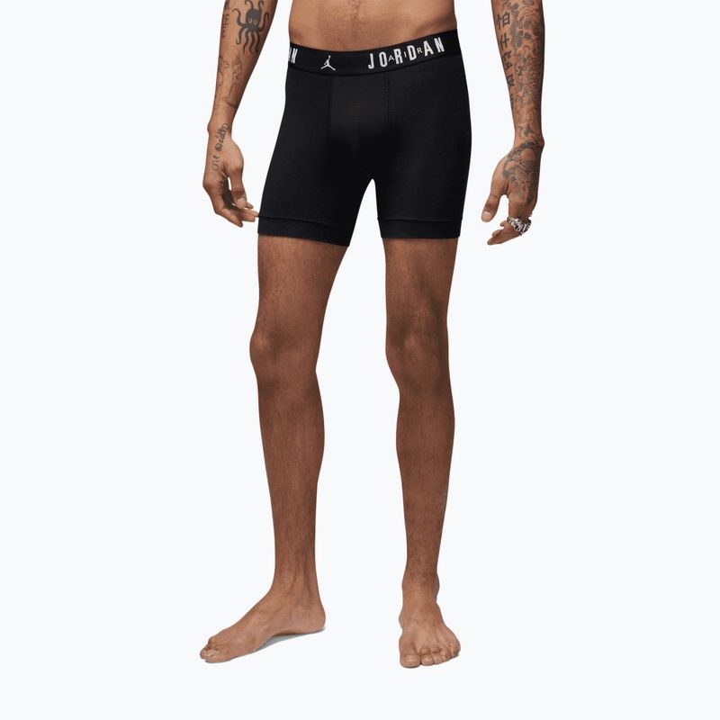 Boxer da uomo Jordan JHM Flight Cotton Core 3 paia nero 7