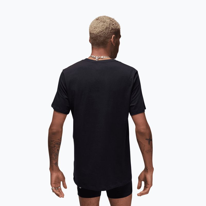 T-shirt da uomo  Jordan JHM Flight Base Tee 2 pcs black/white 9