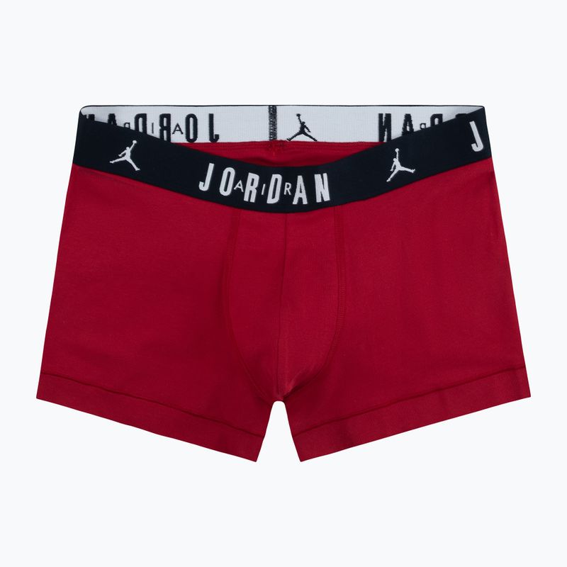Boxer da uomo Nike Jrdan JHM Flight Cotton Trunk 3 pairs gym red/black 4
