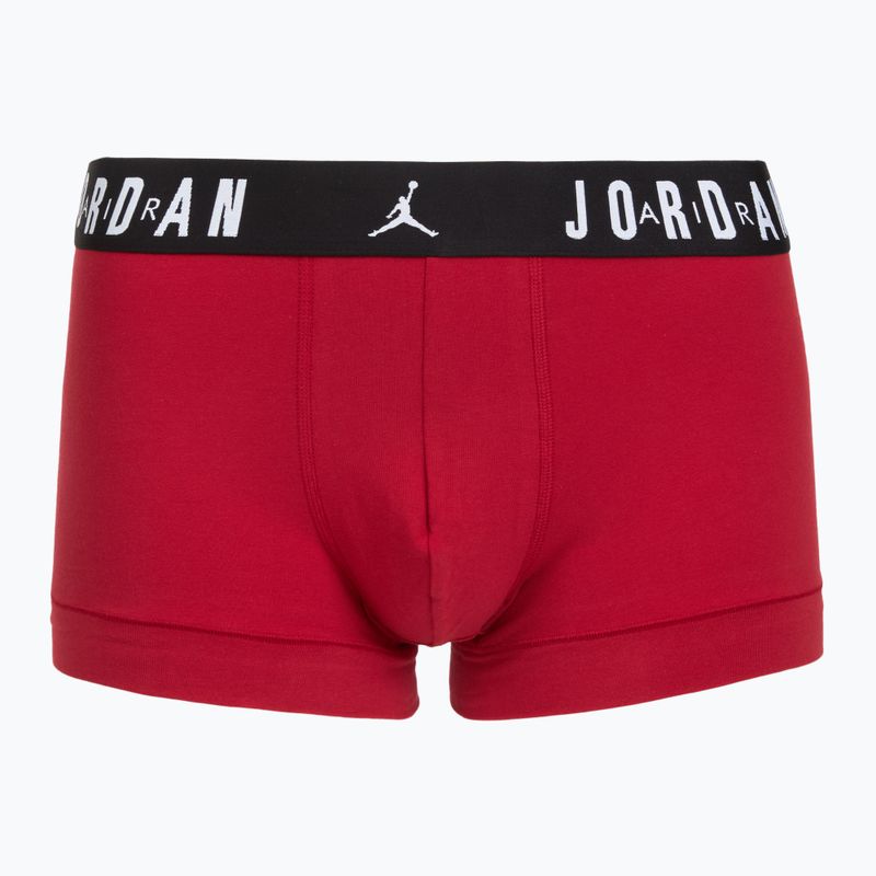 Boxer da uomo Nike Jrdan JHM Flight Cotton Trunk 3 pairs gym red/black 6