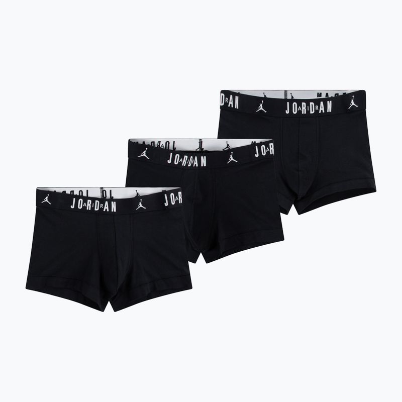 Boxer da uomo Nike Jrdan JHM Flight Cotton Trunk 3 pairs black