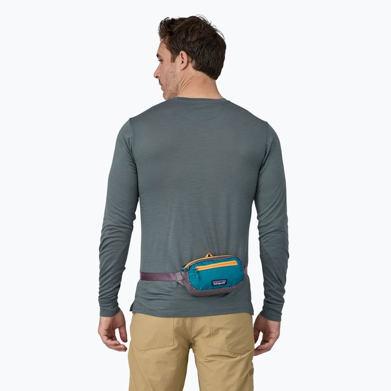 Patagonia Ultralight Black Hole Mini Hip Pack 1 l marsupio ossidiana prugna 4