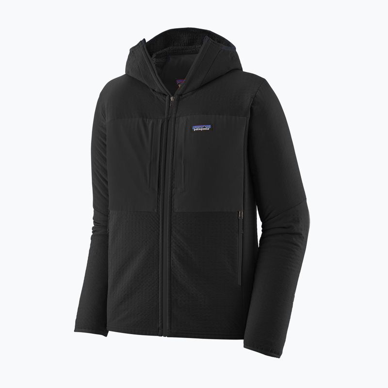 Giacca softshell da uomo Patagonia R2 TechFace Hoody nero 4