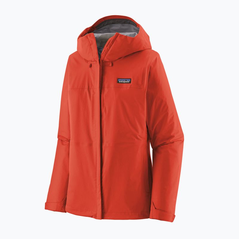 Giacca da pioggia Patagonia Torrentshell 3L Donna rosso pimento 3