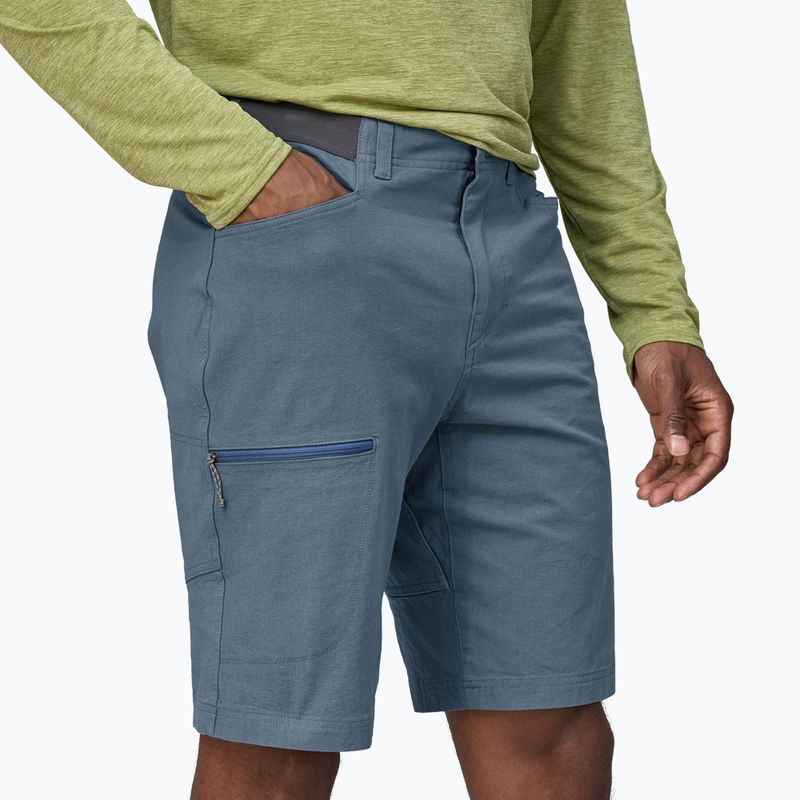 Pantaloncini Patagonia Venga Rock da uomo blu utility 3
