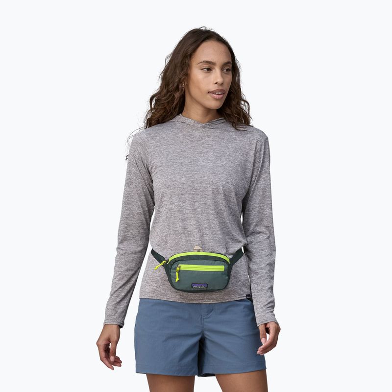 Patagonia Ultralight Black Hole Mini Hip Pack 1 l marsupio verde nouveau 3