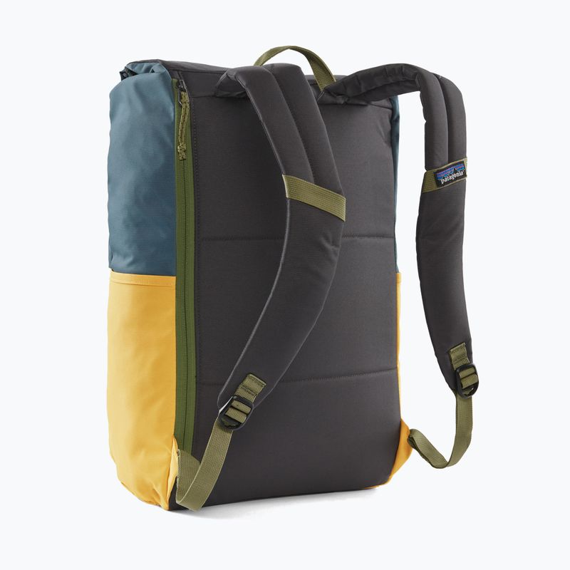 Zaino Patagonia Fieldsmith Roll Top 30 l tavola da surf giallo/blu abalone 2