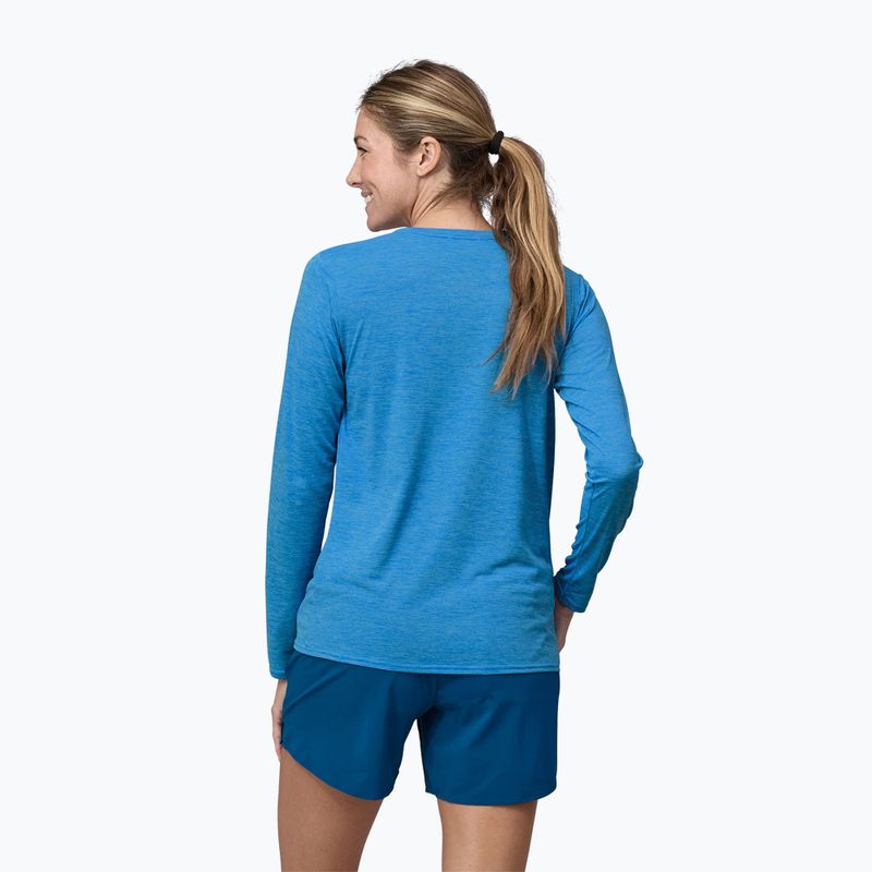 Camicia Patagonia Cap Cool Daily Graphic donna ridge rise moonlight/vessel blue x-dye a maniche lunghe 2