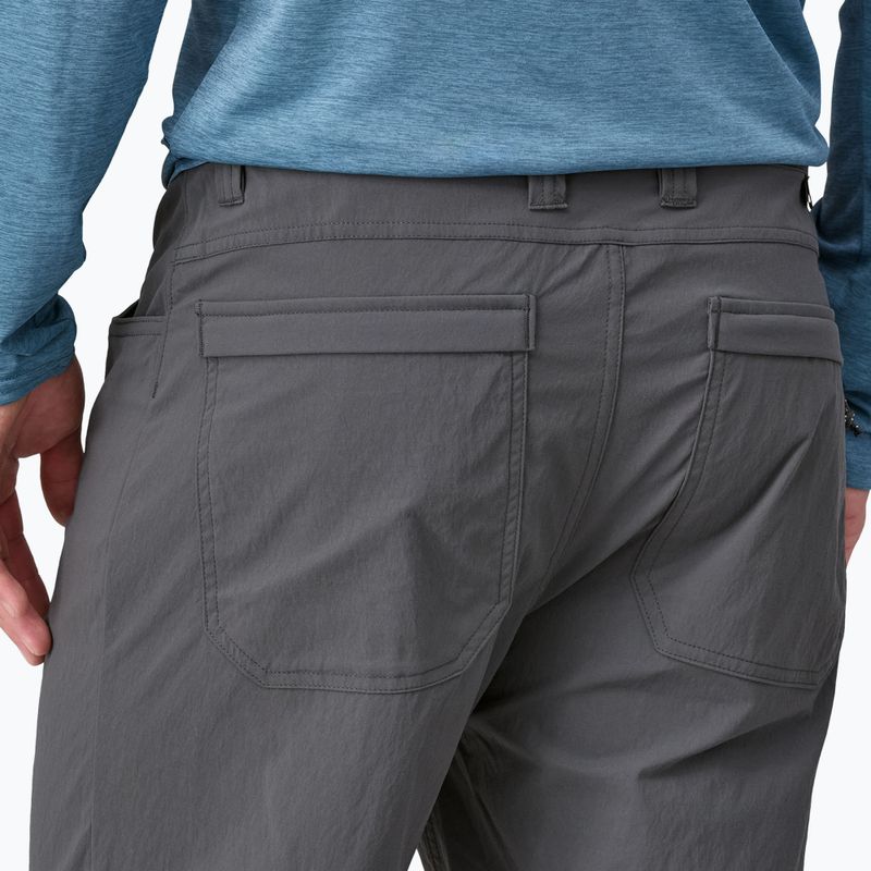 Pantaloncini da trekking da uomo Patagonia Quandary forge grey 6