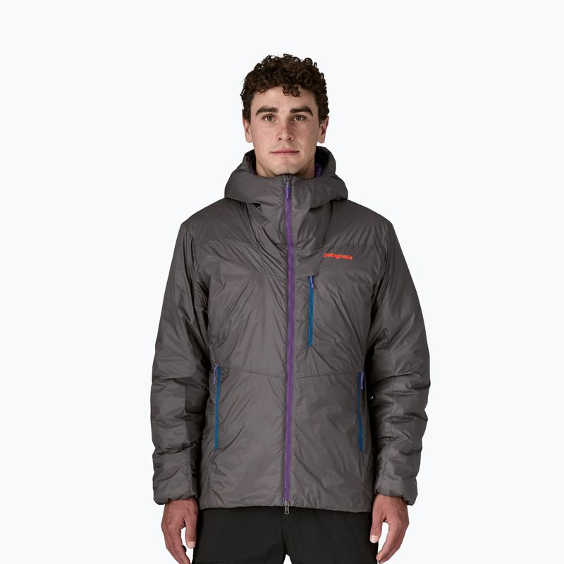 Piumino Patagonia da uomo DAS Light Hoody grigio fucina