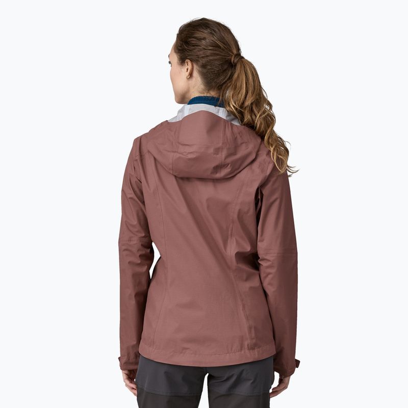 Giacca da pioggia Patagonia Granite Crest da donna, color malva 2
