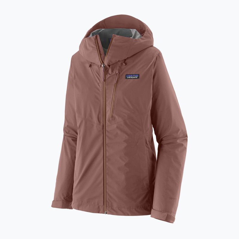 Giacca da pioggia Patagonia Granite Crest da donna, color malva 3