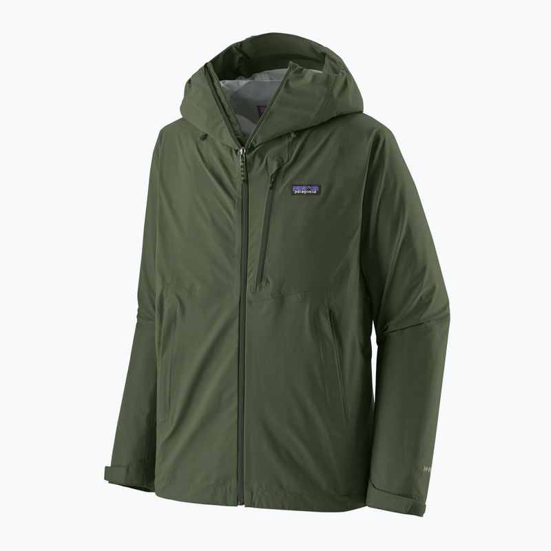 Giacca uomo Patagonia Granite Crest Rain verde torrey pine 4