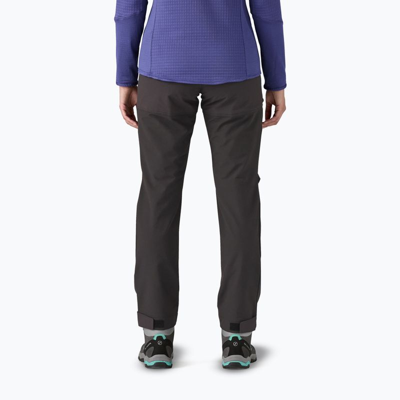 Pantaloni da trekking Patagonia Terravia Peak da donna - Nero regolare 3