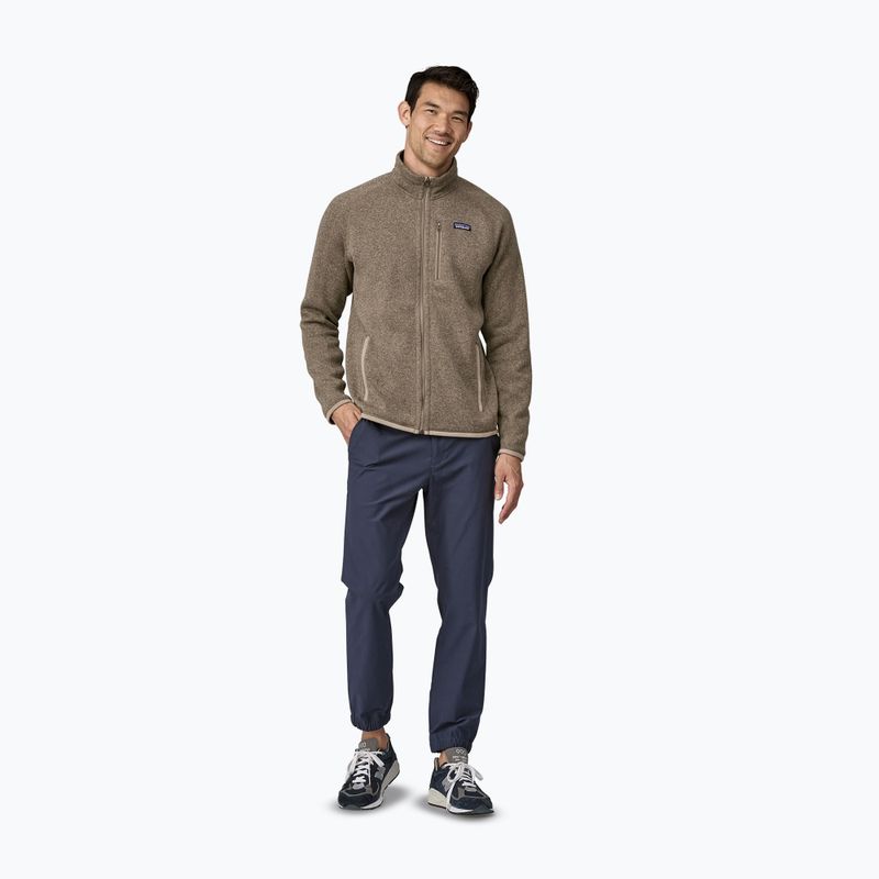 Felpa da uomo Patagonia Better Sweater Fleece seabird grey trekking 2