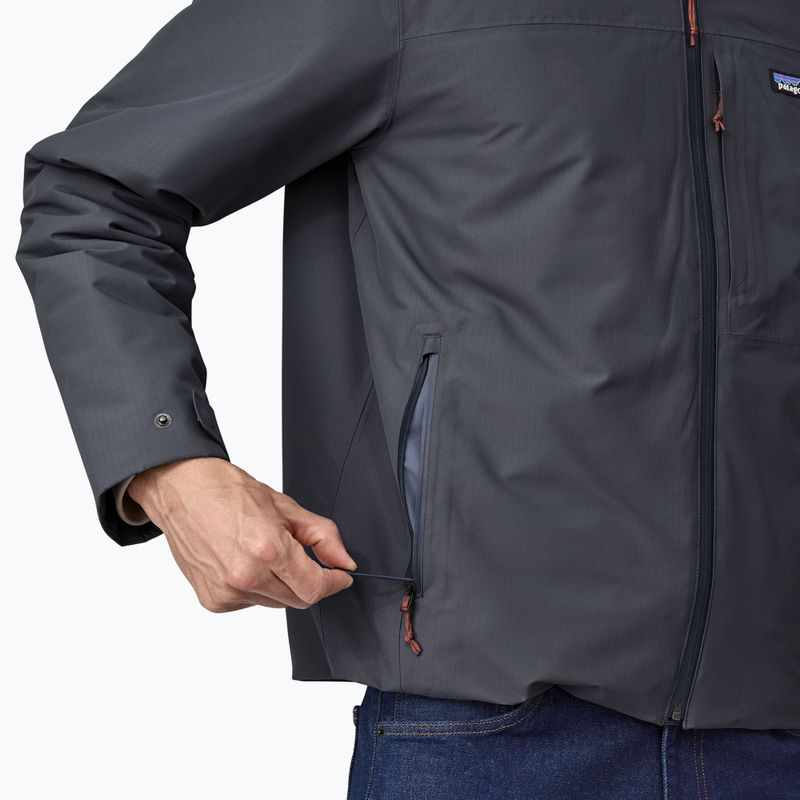 Piumino da uomo Patagonia Windshadow smolder blu 7