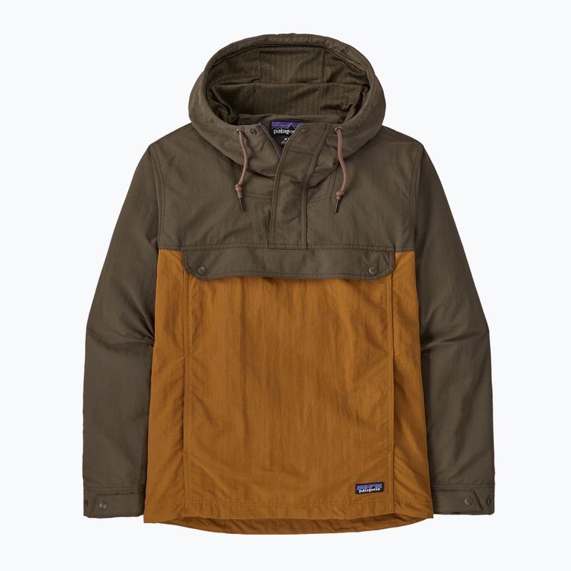 Giacca a vento da uomo Patagonia Isthmus Anorak seabird grey