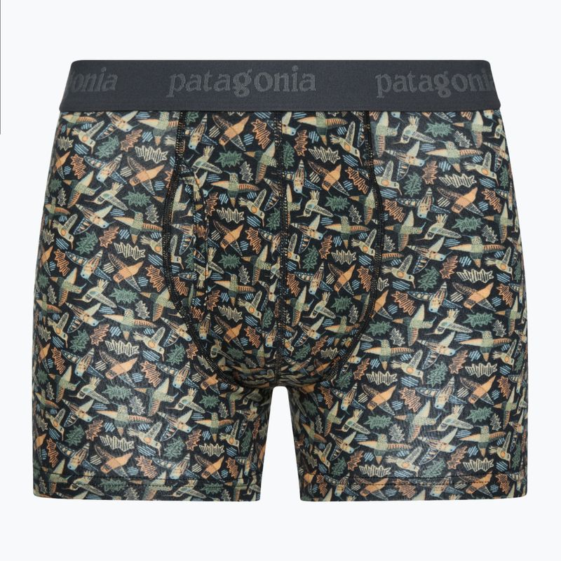 Patagonia uomo Essential Boxer Briefs 3" allen's party/ink boxer nero