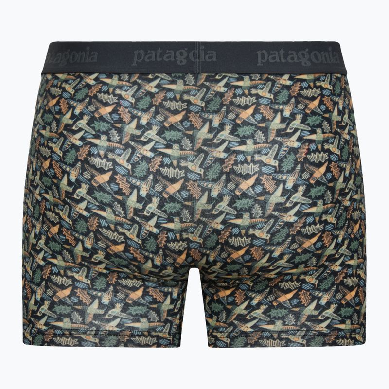 Patagonia uomo Essential Boxer Briefs 3" allen's party/ink boxer nero 2