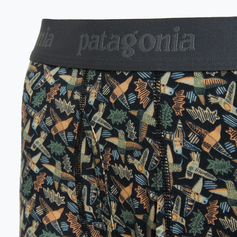 Patagonia uomo Essential Boxer Briefs 3" allen's party/ink boxer nero 3