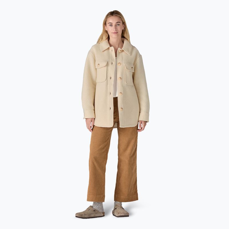 Patagonia Retro Pile Shacket donna naturale 2