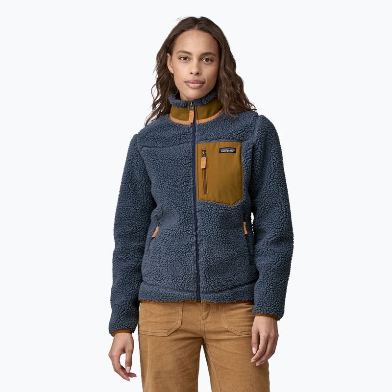 Felpa da trekking da donna Patagonia Classic Retro-X utility blu