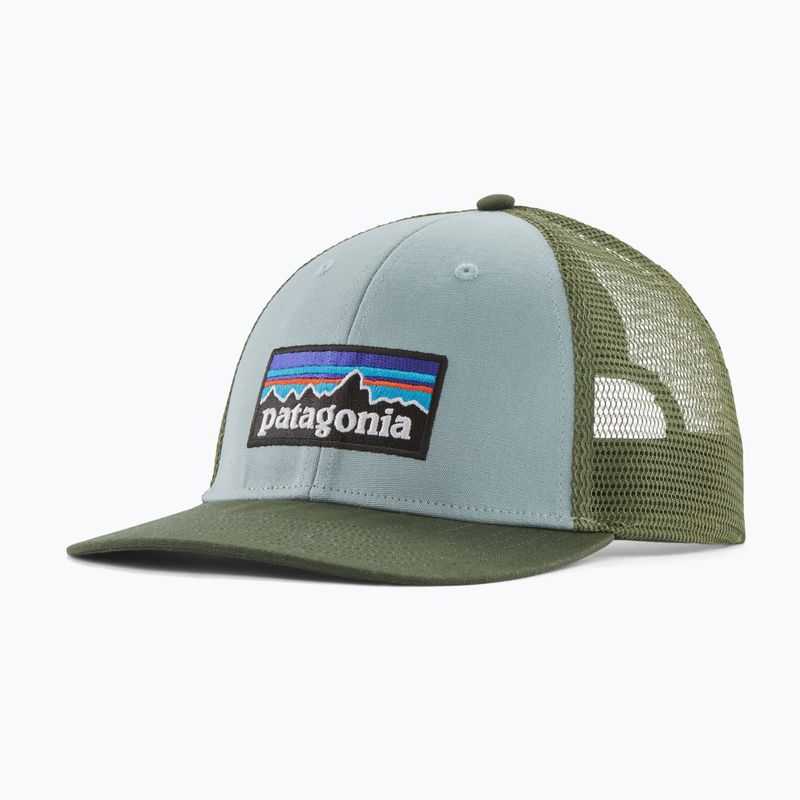 Cappello da baseball Patagonia P-6 Logo LoPro Trucker termico blu