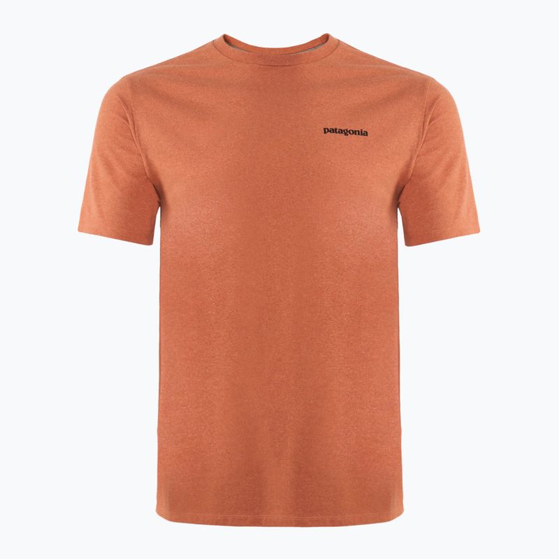 Camicia da trekking da uomo Patagonia P-6 Logo Responsibili-Tee redtall rust