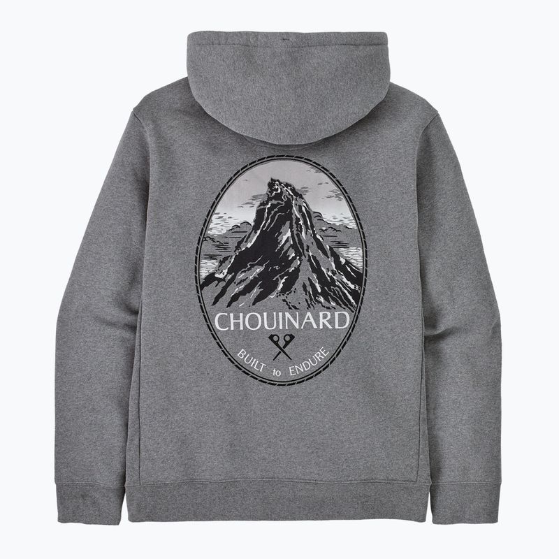 Felpa Patagonia Chouinard Crest Uprisal Hoody gravel heather da uomo 2