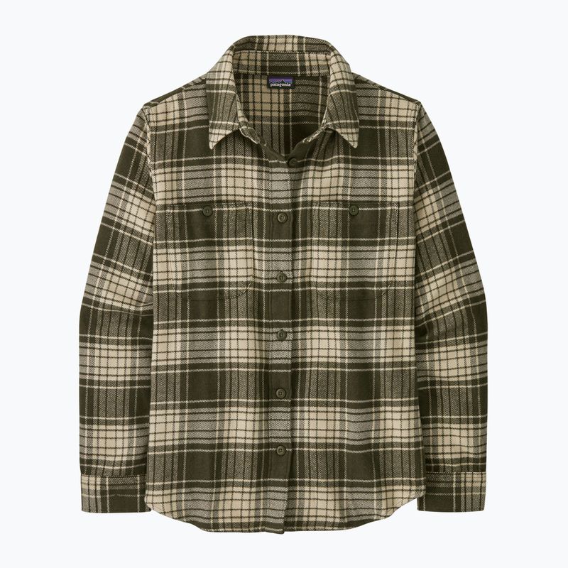 Camicia Patagonia Fjord Flannel donna verde ago di pino cascade 4