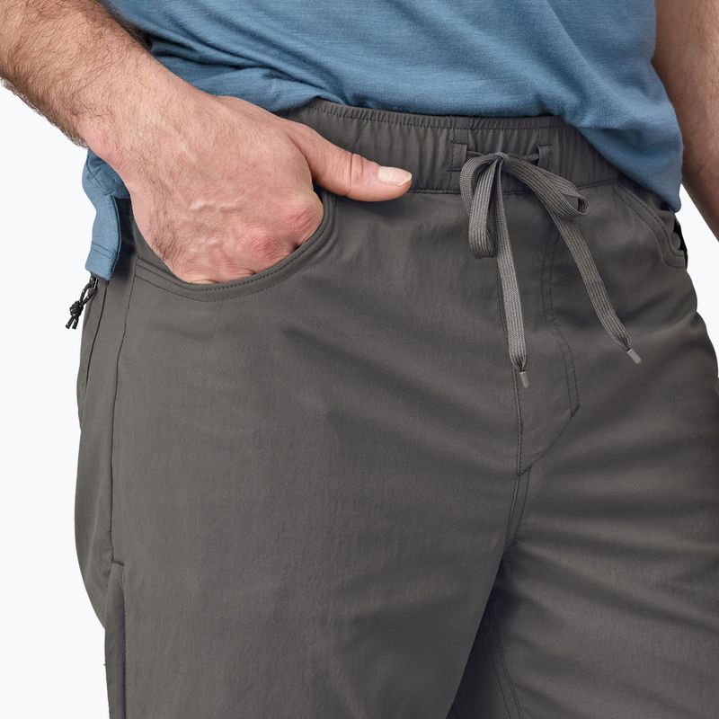 Pantaloni da trekking da uomo Patagonia Quandary Joggers grigio forgia 4
