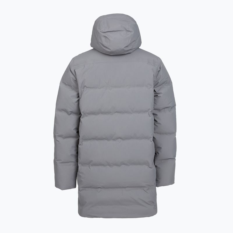 Patagonia Jackson Glacier Parka piumino da uomo grigio nobile 2