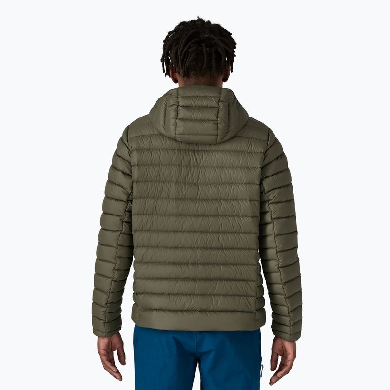 Giacca Patagonia Down Sweater Hoody verde ago di pino da uomo 2