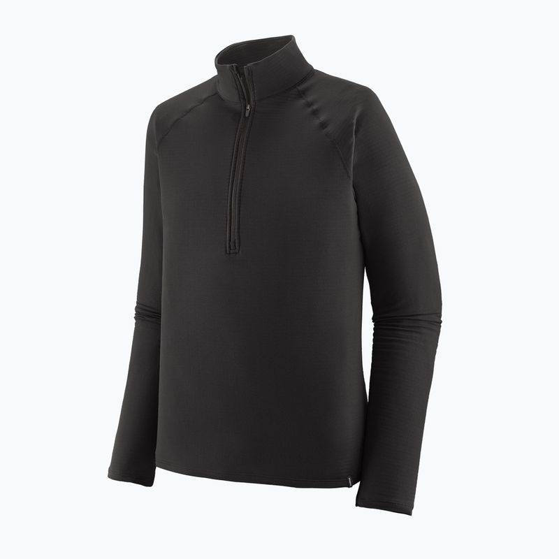 Felpa termica uomo Patagonia Capilene Termal Weight Zip Neck black