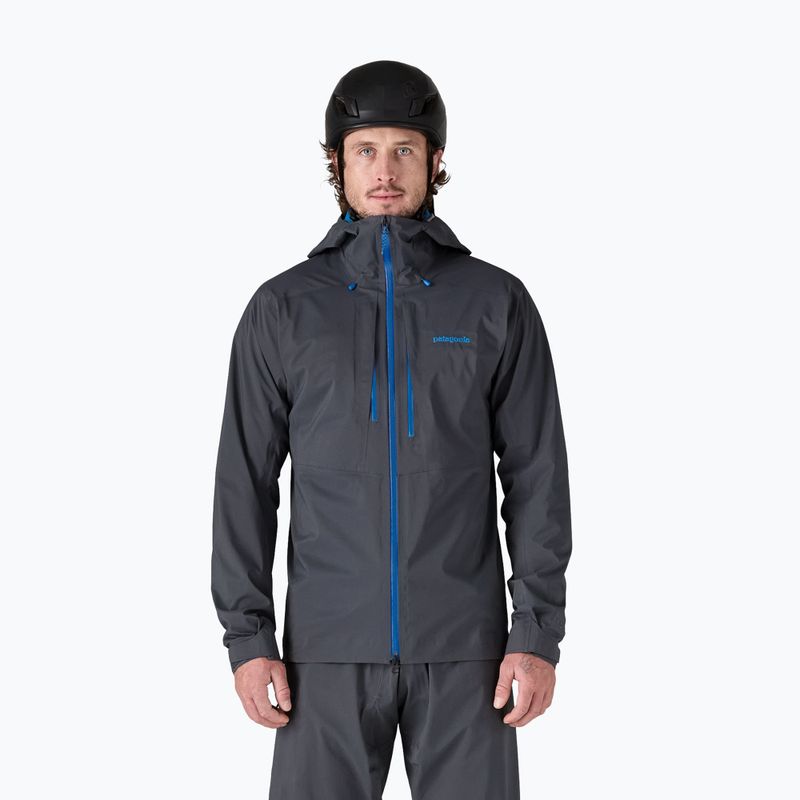 Giacca antipioggia da uomo Patagonia M10 Storm smolder blu
