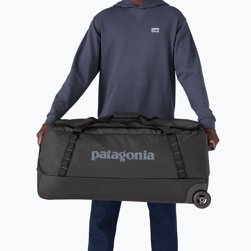 Patagonia Black Hole Wheeled Duffel 100 l borsa da viaggio nera 6