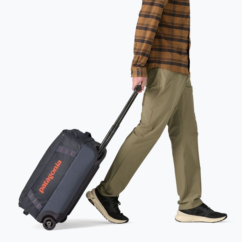 Patagonia Black Hole Wheeled Duffel 40 l borsa da viaggio blu smolder 5