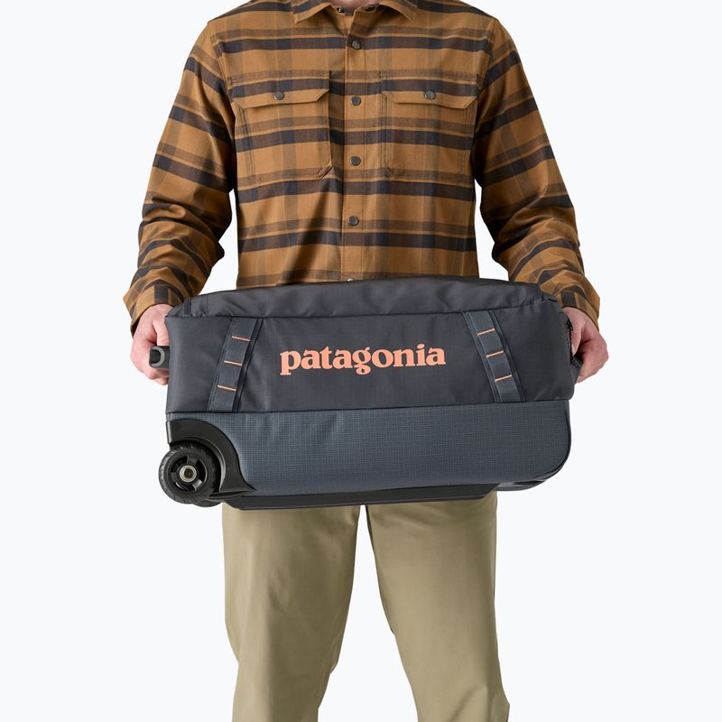 Patagonia Black Hole Wheeled Duffel 40 l borsa da viaggio blu smolder 7
