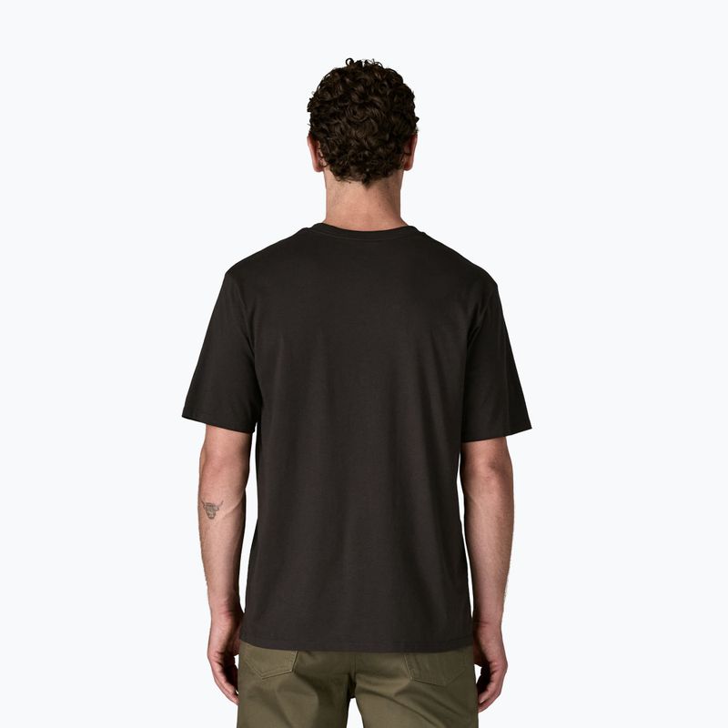 Patagonia Daily Pocket Tee uomo nero 2