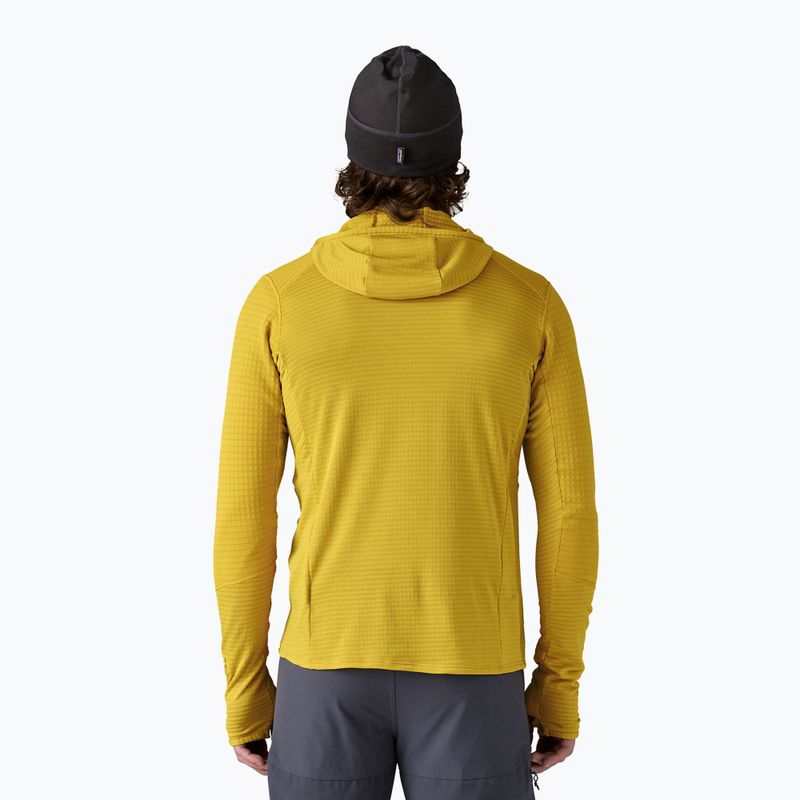 Giacca softshell da uomo Patagonia R1 Hybrid Pullover Hoody bundle verde 2