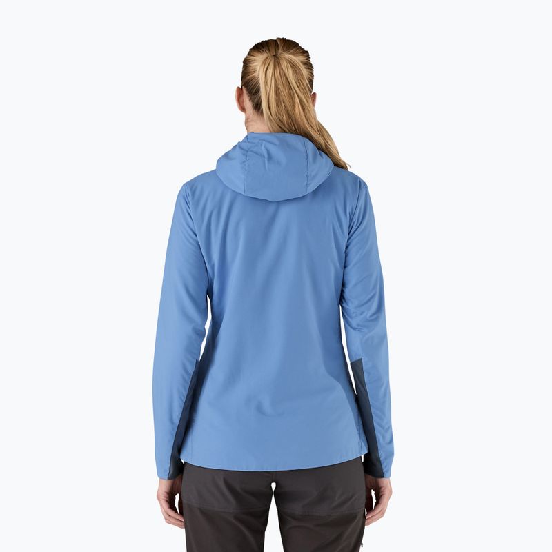 Giacca ibrida da donna Patagonia Nano-Air Ultralight Full-Zip Hoody blu abbondante 2